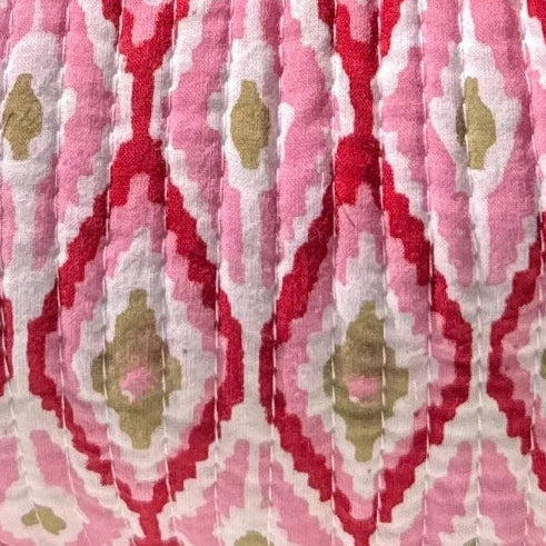 Trousse à bijoux Froufrou Rose Ikat | Chachadamour
