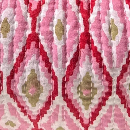 Trousse à bijoux Froufrou Rose Ikat | Chachadamour