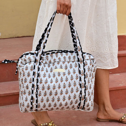 Sac Cabas Jaipur Bleu | Chachadamour