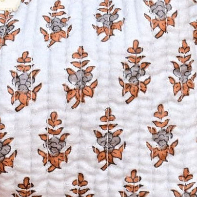 Trousse de Toilette Block Print Bleu Temple | Chachadamour