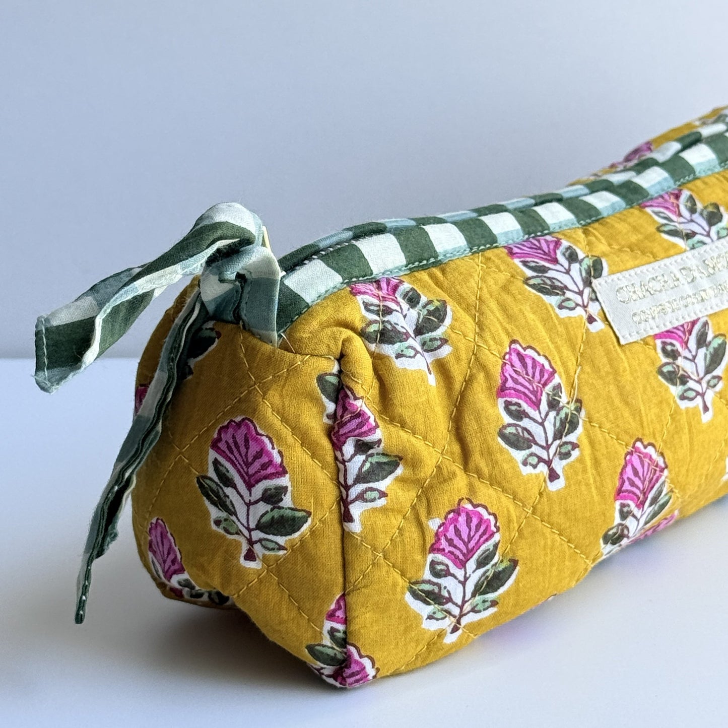 Trousse Nomade Block Print | Chachadamour