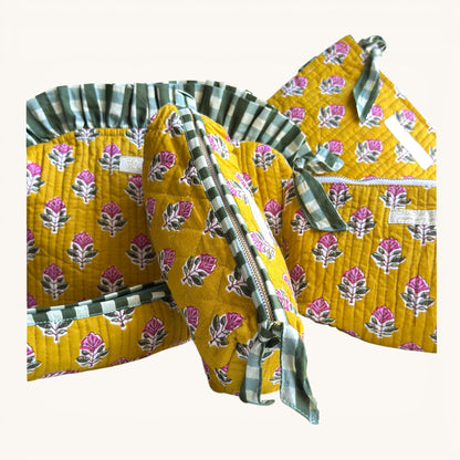 Trousse de Sac Block Print | Chachadamour