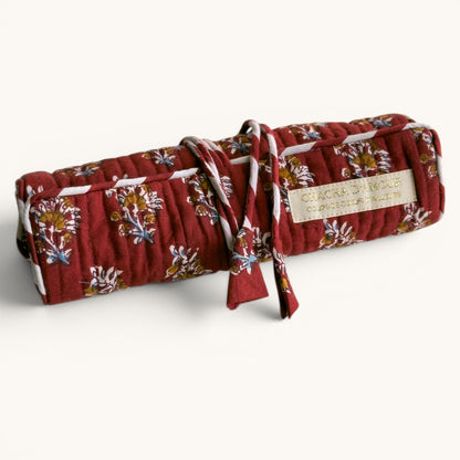 Trousse à bijoux Froufrou Bordeaux Maharani | Chachadamour