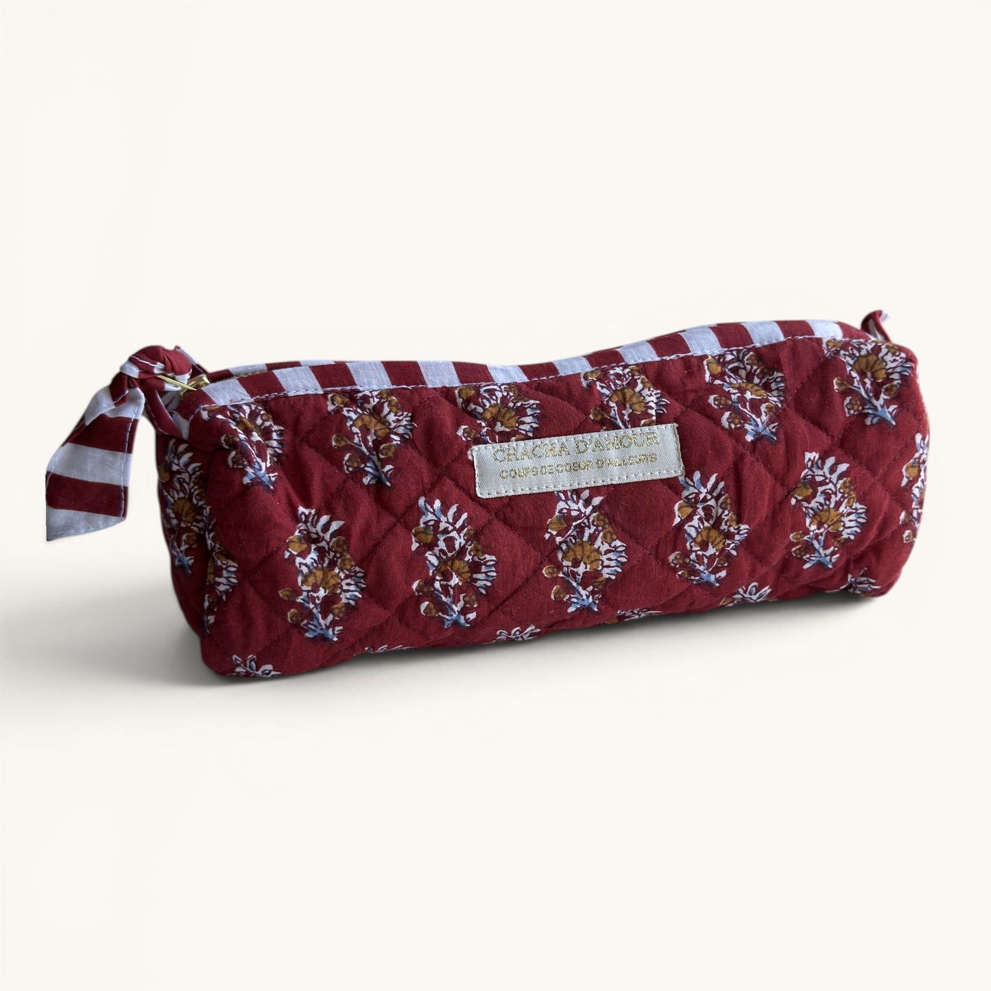 Trousse Nomade Block Print | Chachadamour