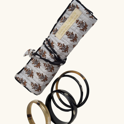 Trousse à bijoux Froufrou Gris Temple | Chachadamour