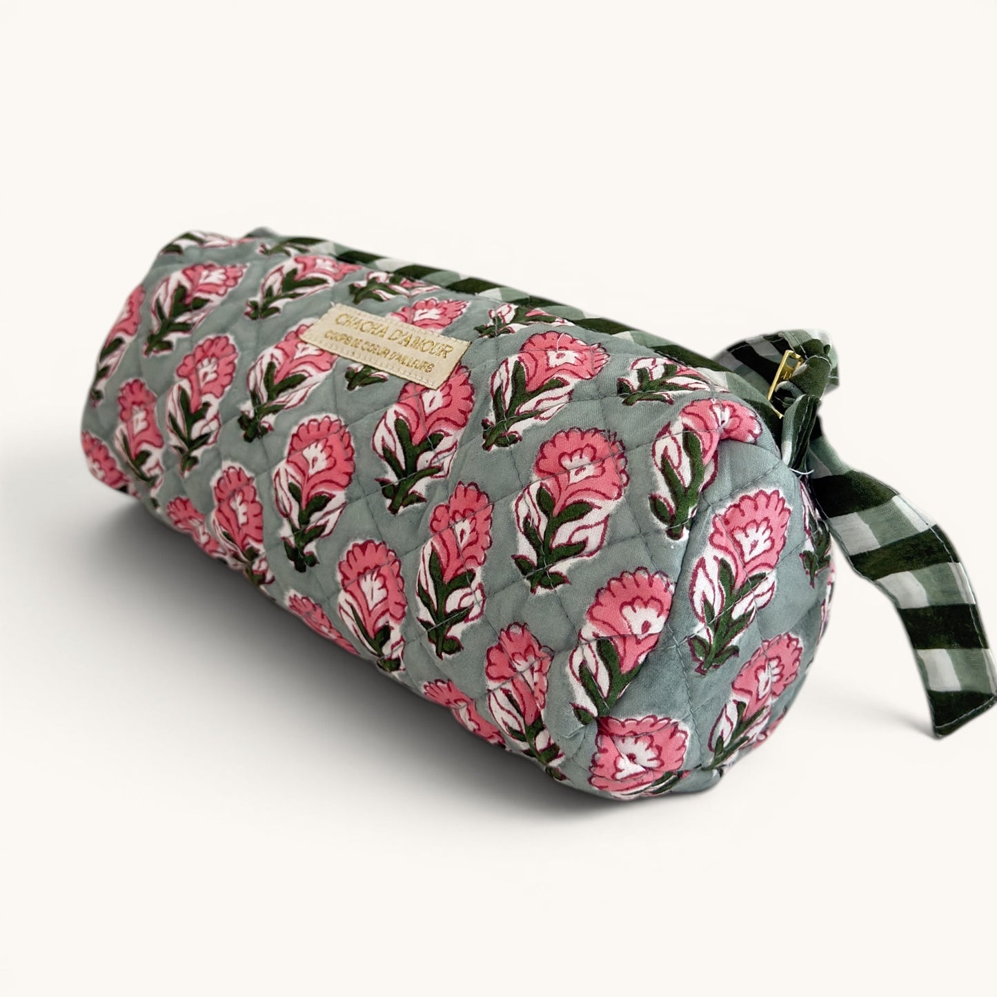 Trousse Nomade Block Print | Chachadamour