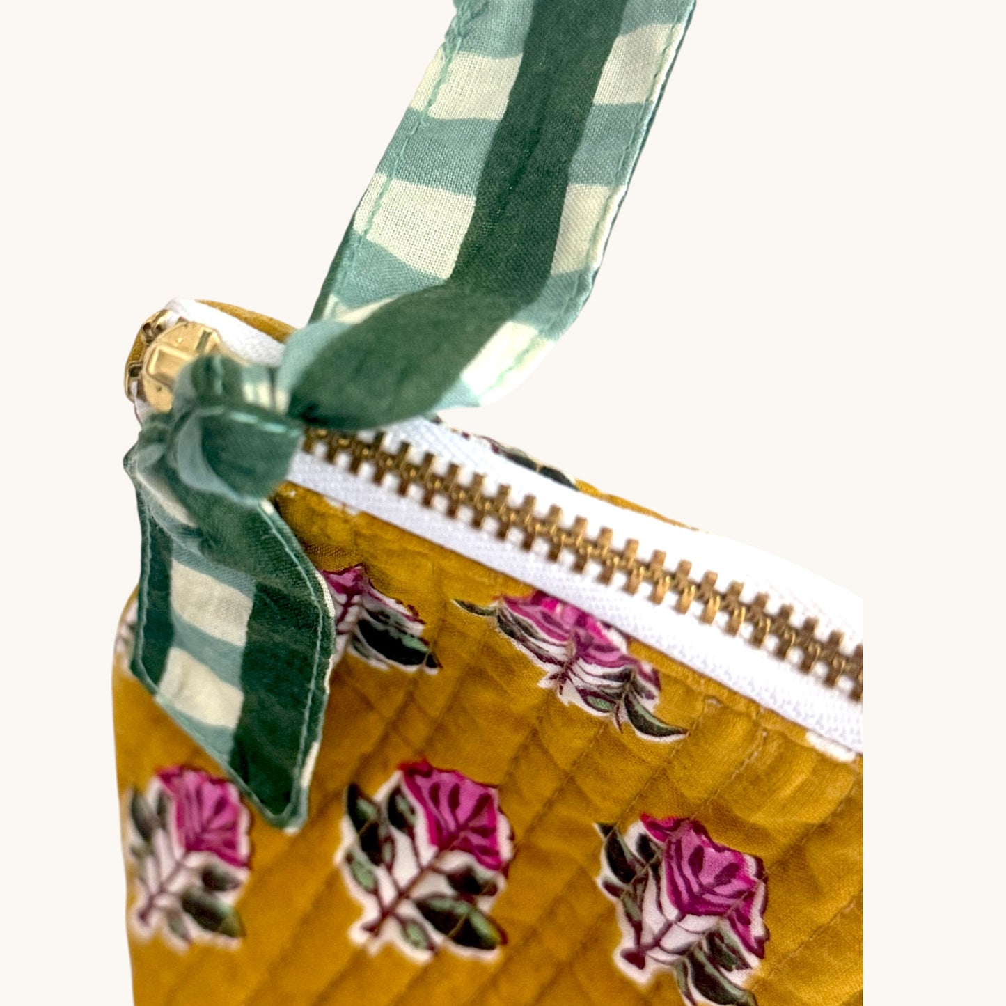 Trousse de Maquillage Block Print | Chachadamour