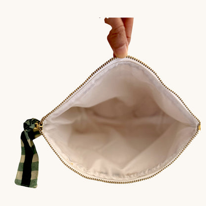 Trousse de Maquillage Block Print | Chachadamour