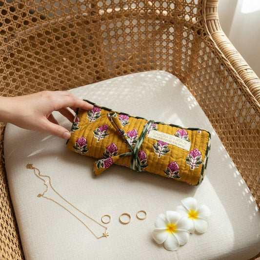 Trousse à bijoux Froufrou Épice Pivoine | Chachadamour