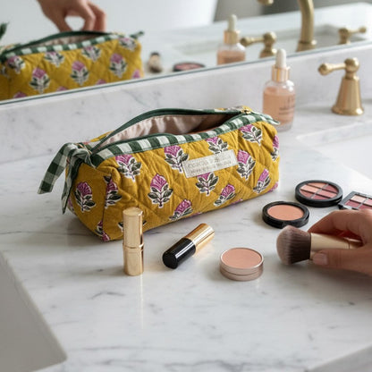 Trousse Nomade Block Print | Chachadamour