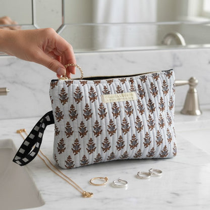 Trousse de Sac Block Print | Chachadamour